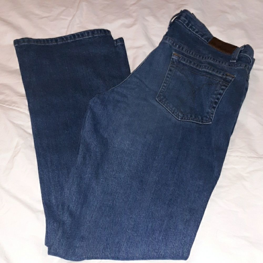 Calvin Klein Low Rise Bootcut Boot Cut Jeans 10